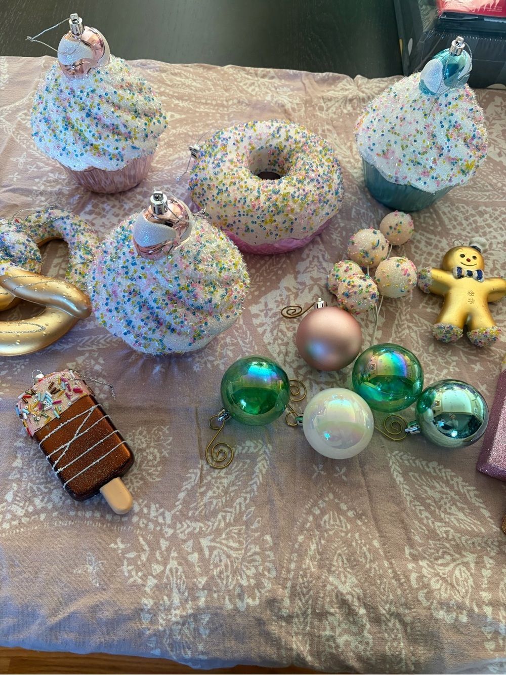 Cupcake Icecream Sweets Ornaments